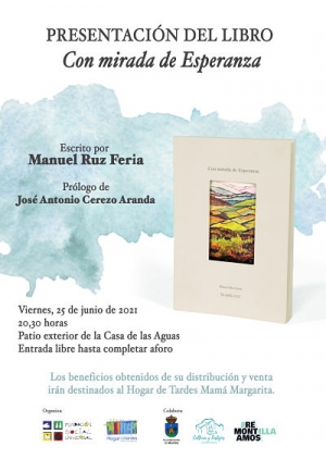 Manolo Ruz presenta un nuevo libro de poemas en beneficio del Hogar de Tardes Mamá Margarita