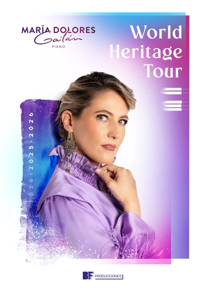 La pianista Mar&iacute;a Dolores Gait&aacute;n inicia en Europa su gira &ldquo;World Heritage Tour&rdquo;, una mirada renovada sobre la universalidad de la cultura