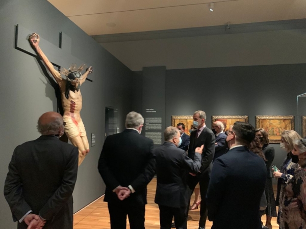 El Ayuntamiento de Montilla presente en la inauguración de la muestra del Museo del Prado de la que forma parte el Cristo de Zacatecas